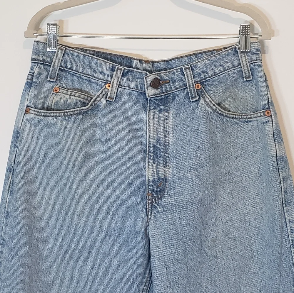 Vintage Levi's Orange Tag High Rise Jeans Lightwash Men's Size 33X30 Relaxed Fit